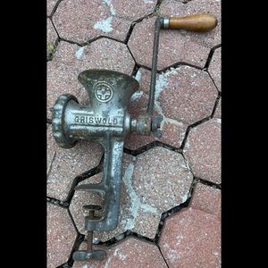 GRISWOLD Meat GRINDER Kitchen No.4